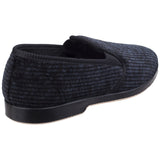GBS Mens Lonsdale Twin Gusset Slipper Blue