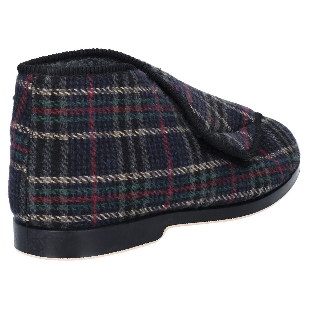 GBS Mens William Great British Touch Fastening Bootee Check