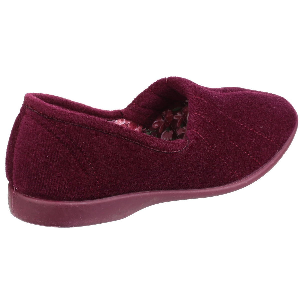 GBS Womens Audrey Ladies Slipper Burgundy