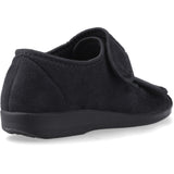 GBS Med Unisex Med Brompton Touch Fastening Slipper Black
