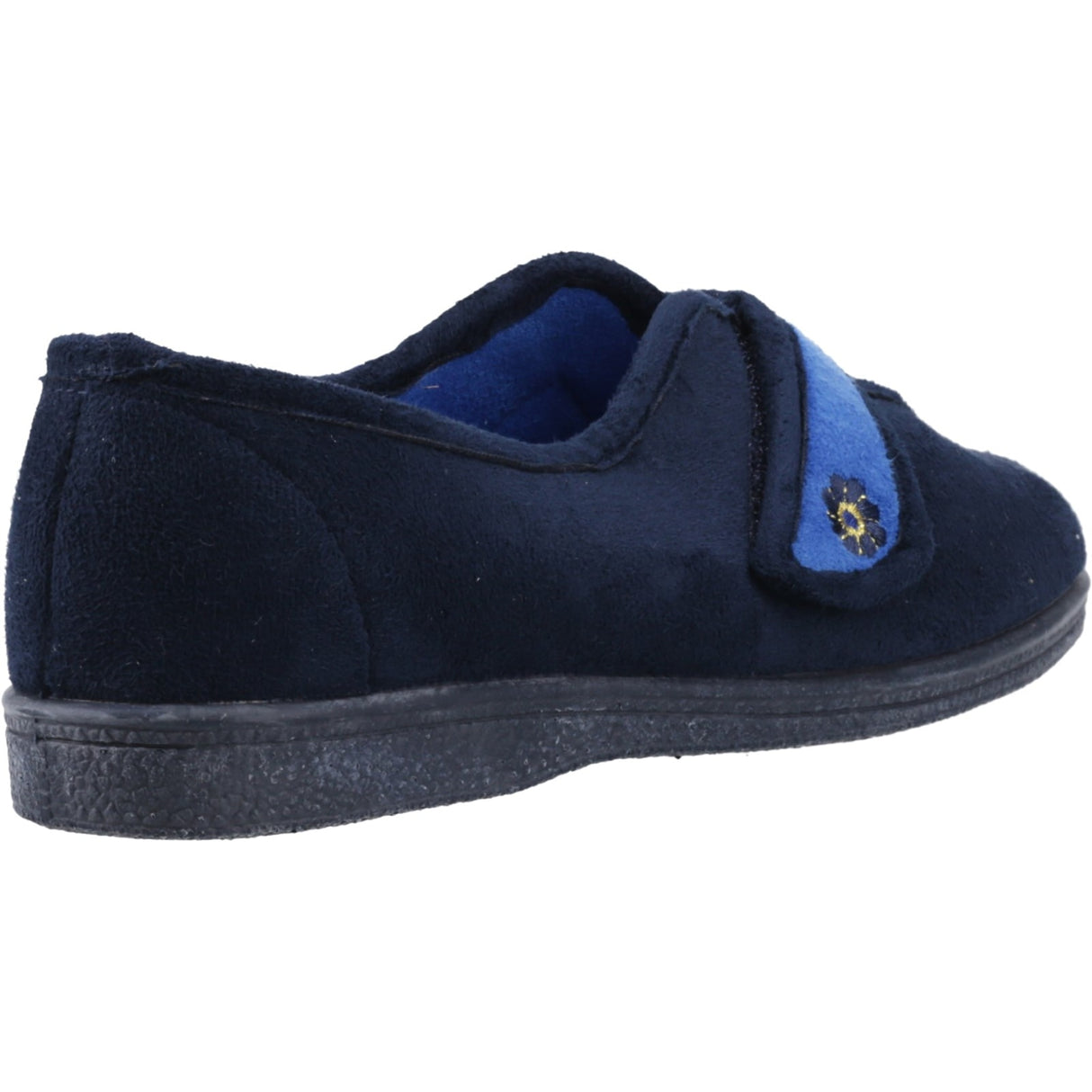Mirak Womens Andrea Touch Fastening Slipper Navy