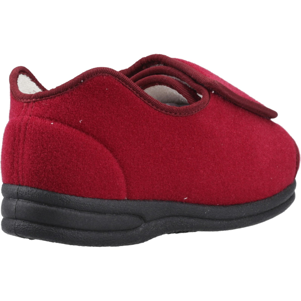 Mirak Womens Fife Touch Fastening Slipper Wine