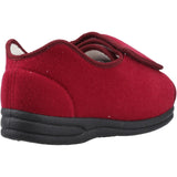 Mirak Womens Fife Touch Fastening Slipper Wine