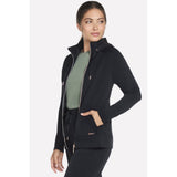 Skechers Womens Skechluxe Elevate Hooded Jacket Black