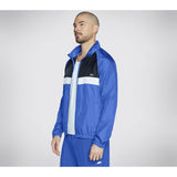 Skechers Mens Speed Elite Track Jacket Blue/Grey