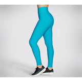 Skechers Womens GOFLEX Rib Legging Aqua/Green