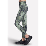 Skechers Womens GO FLEX Rib Inbloom Legging Inbloom Green