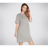 Skechers Womens Skechluxe Mindful Dress Heather Grey