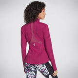 Skechers Womens GOWALK Wear Mesh Jacket Magenta