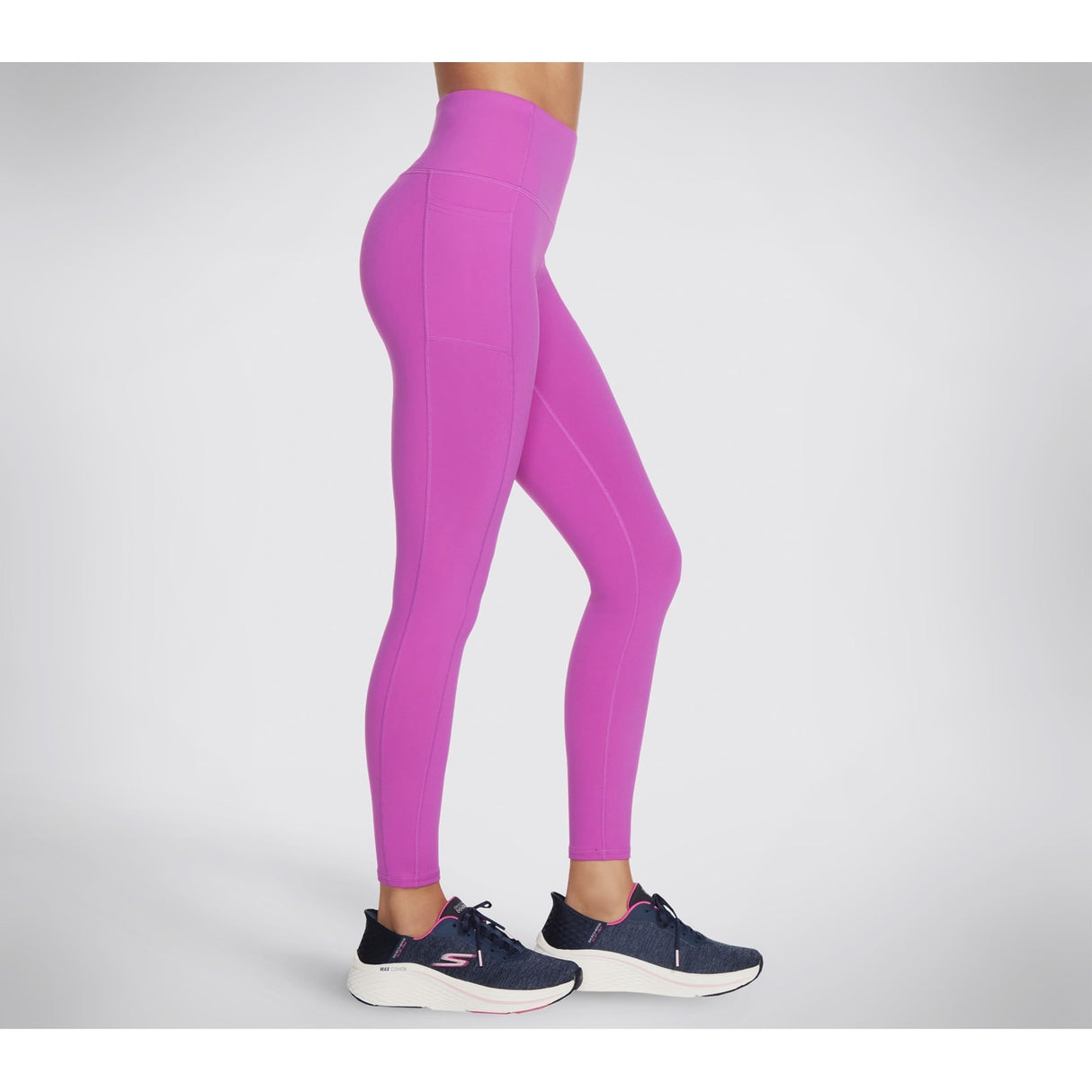 Skechers Womens GOWALK Wear High Waisted Legging Violet