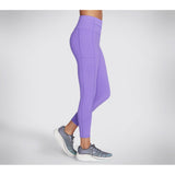 Skechers Womens GOWALK Wear High-Waisted 7/8 Legging Neon Pink/Purple