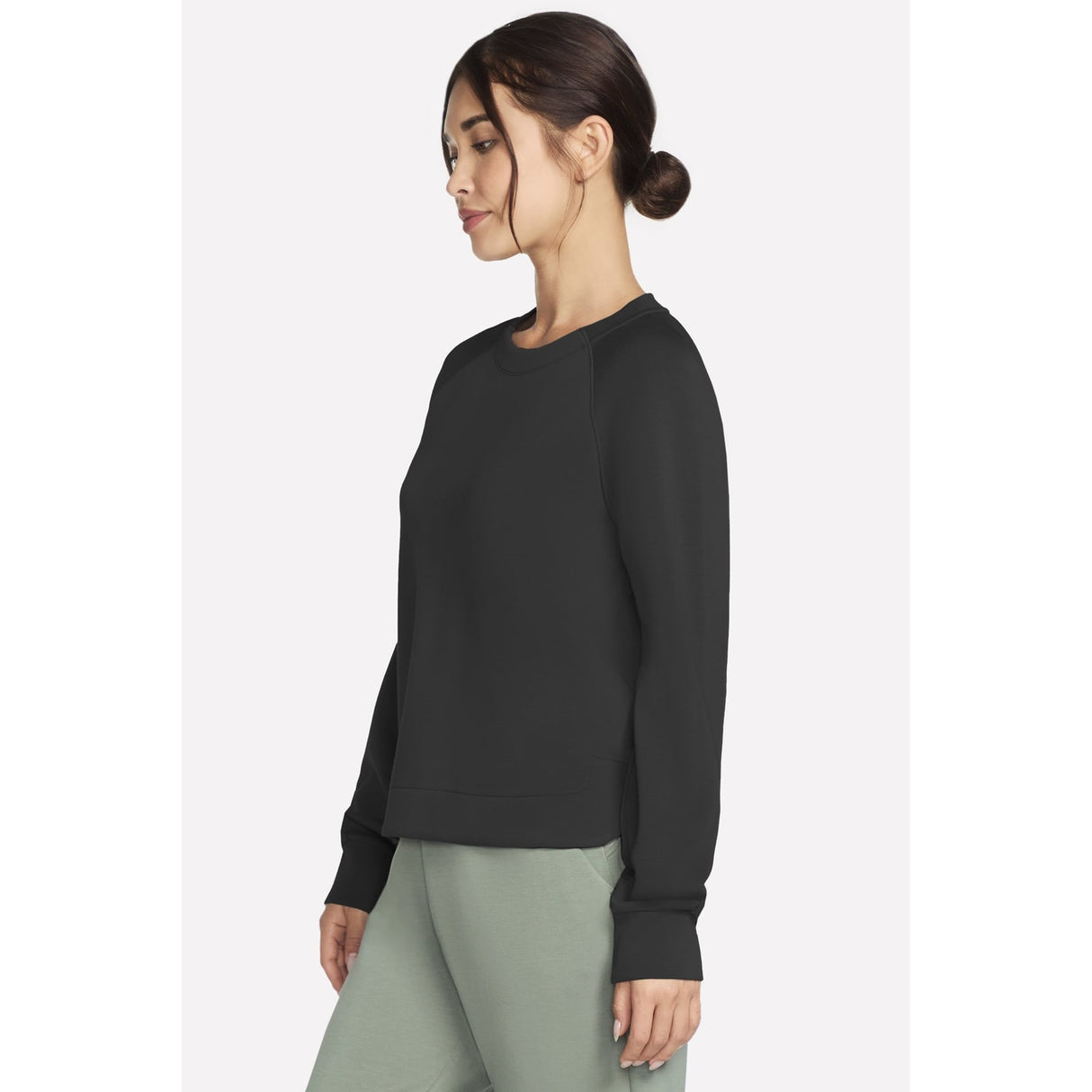 Skechers Womens Skechluxe Elevate Crewneck Black