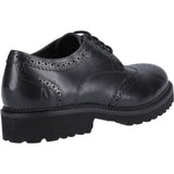 Hush Puppies Womens Gabi Lace Up Snr2 Black