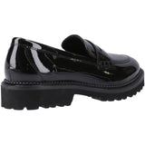 Hush Puppies Womens Grazia Loafer Patent Snr Black