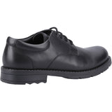 Hush Puppies Boys Bruno Senior Shoe Black