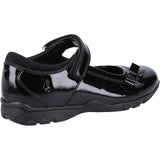 Hush Puppies Junior Girls Carrie School Shoe Junior Black