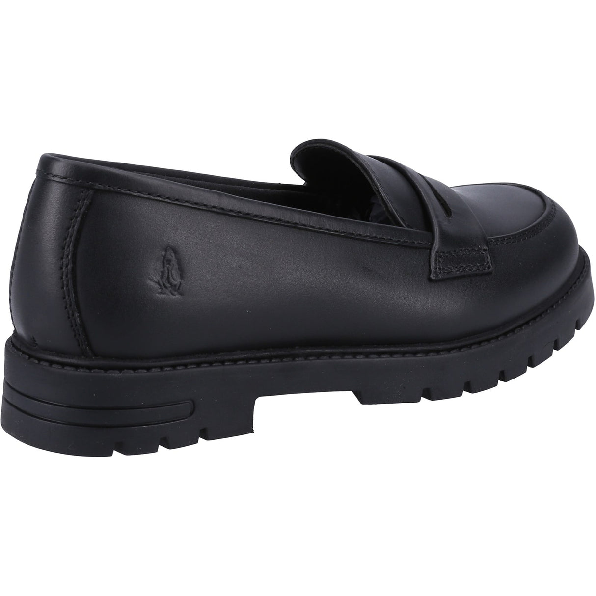 Hush Puppies Girls Hazel Loafer SNR Shoe Black