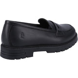 Hush Puppies Girls Hazel Loafer SNR Shoe Black