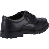Hush Puppies Mens Jacob SNR Shoe Black