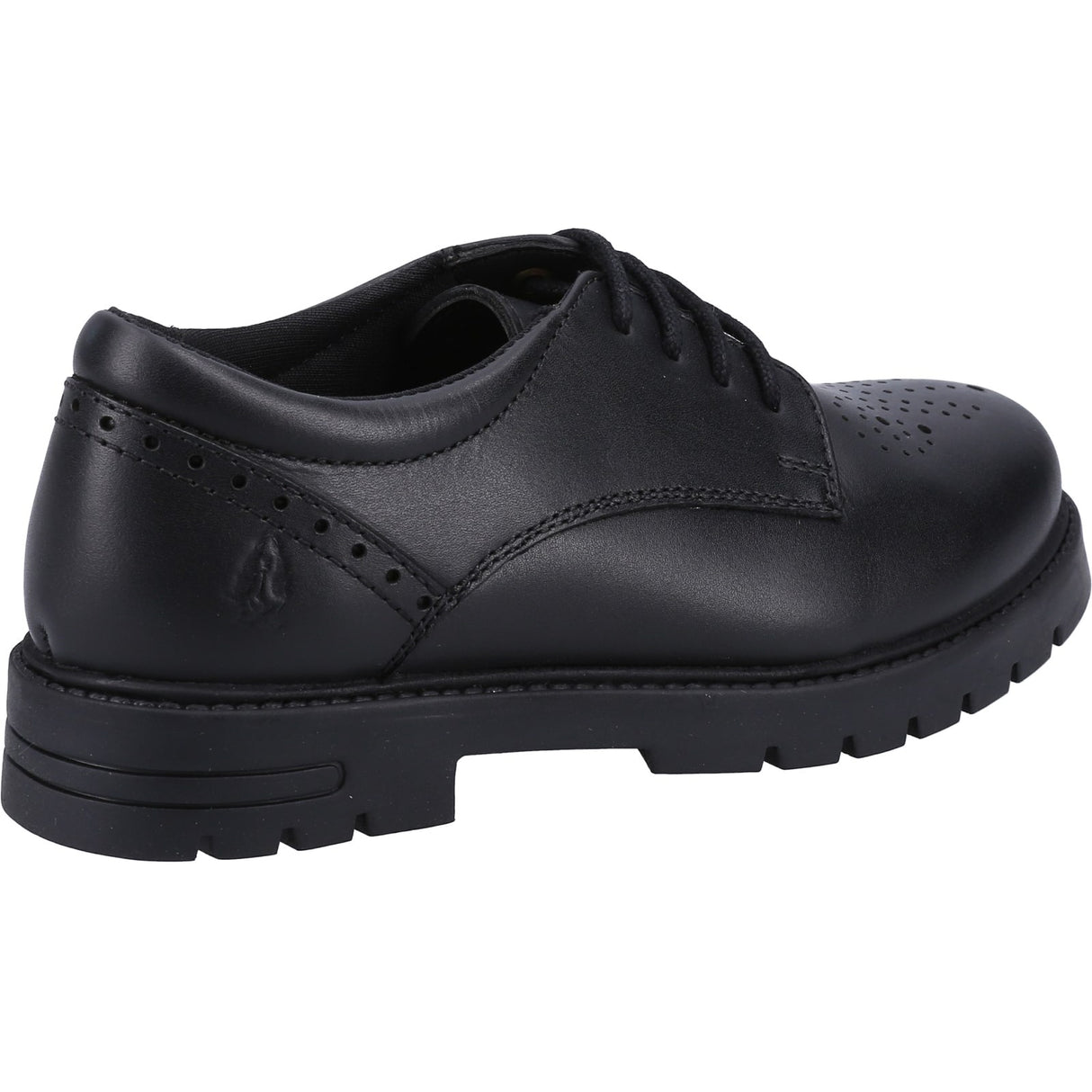 Hush Puppies Girls Jayne Lace Up SNR Shoe Black