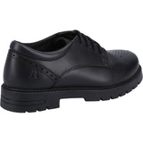 Hush Puppies Girls Jayne Lace Up SNR Shoe Black