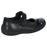 Hush Puppies Junior Girls Jessica Junior School Shoe Black