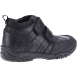Hush Puppies Junior Boys Jezza Junior School Boot Black