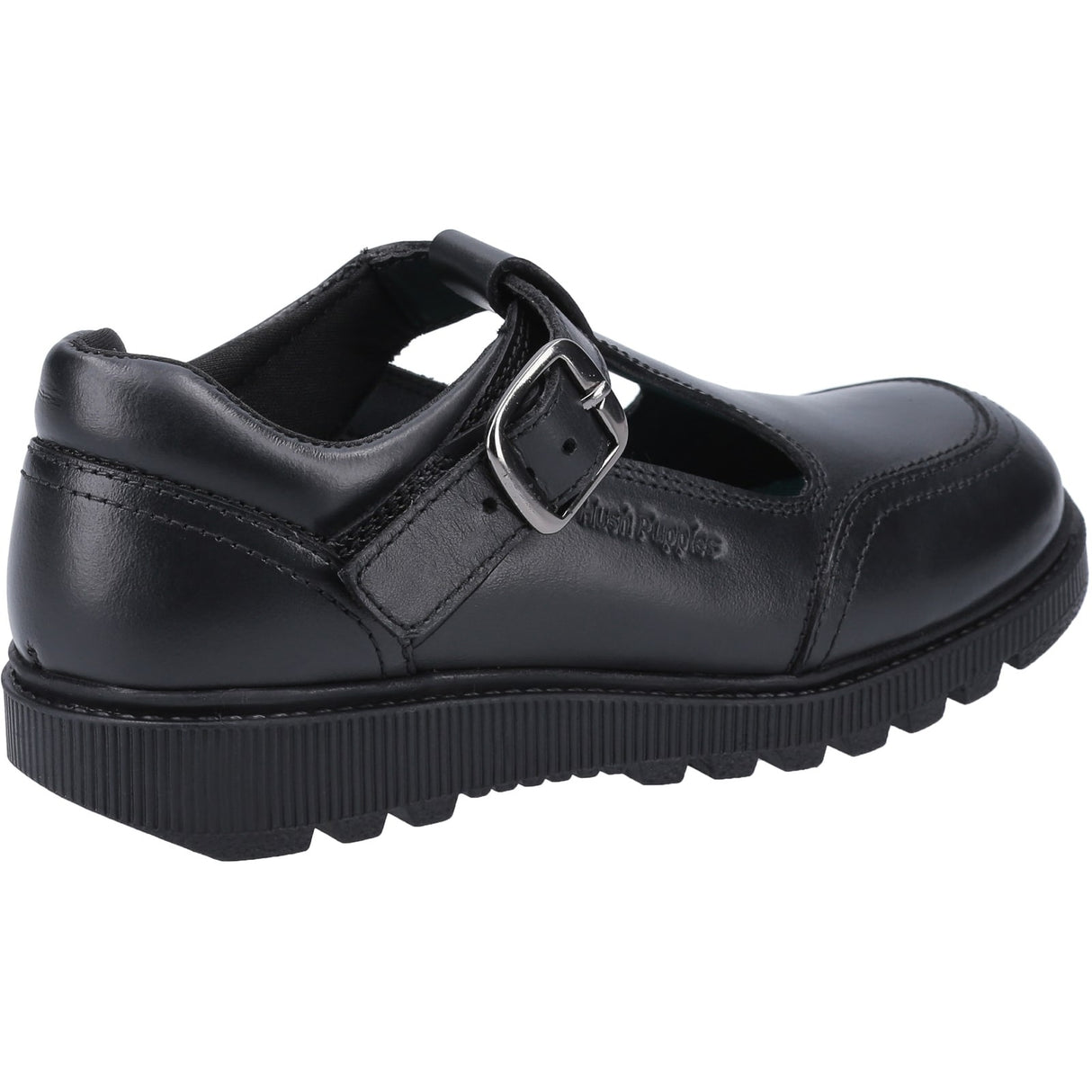 Hush Puppies Girls Kerry Senior School Shoe Black