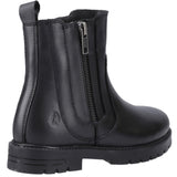 Hush Puppies Junior Girls Liana Zip Boot Jnr Black