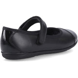 Hush Puppies Girls LOTTIE BALLERINA SNR Black