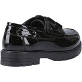 Hush Puppies Girls Lucy Patent Snr Black