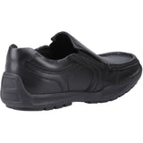 Hush Puppies Junior Boys Morgan Slip On Jnr Black