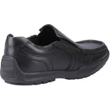Hush Puppies Boys Morgan Slip On Snr Black