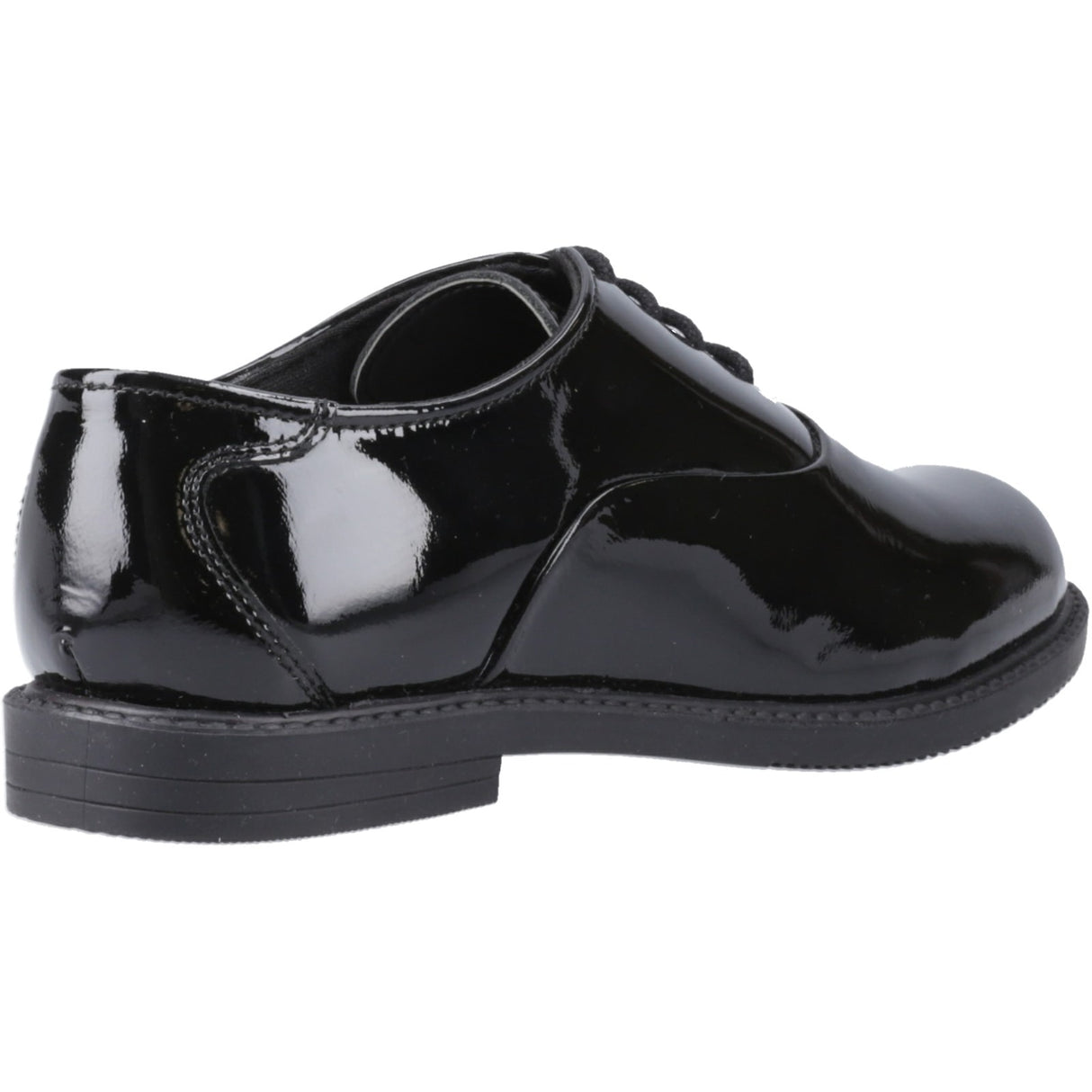 Hush Puppies Junior Girls Nellie Patent Shoe Black