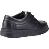 Hush Puppies Junior Boys Ronan Mocc Toe Jnr Black