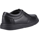 Hush Puppies Boys Ronan Mocc Toe Snr Black
