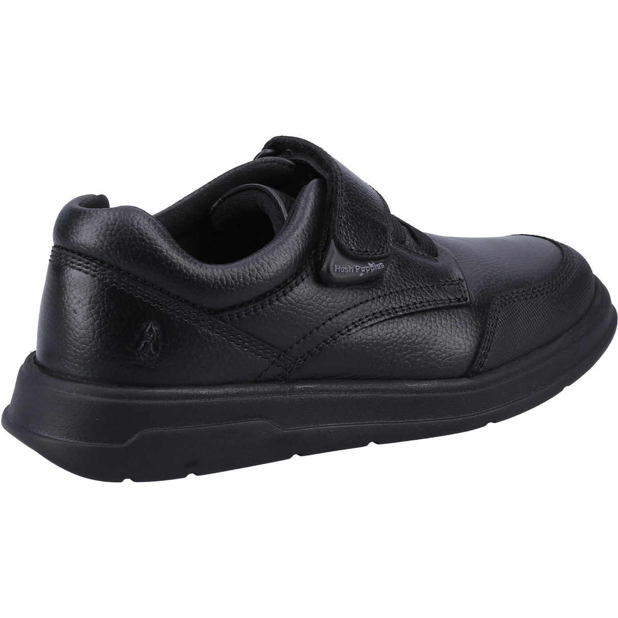 Hush Puppies Mens Rowan SNR Shoe Black