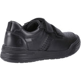 Hush Puppies Junior Boys Sully Touch Fastening Jnr Black