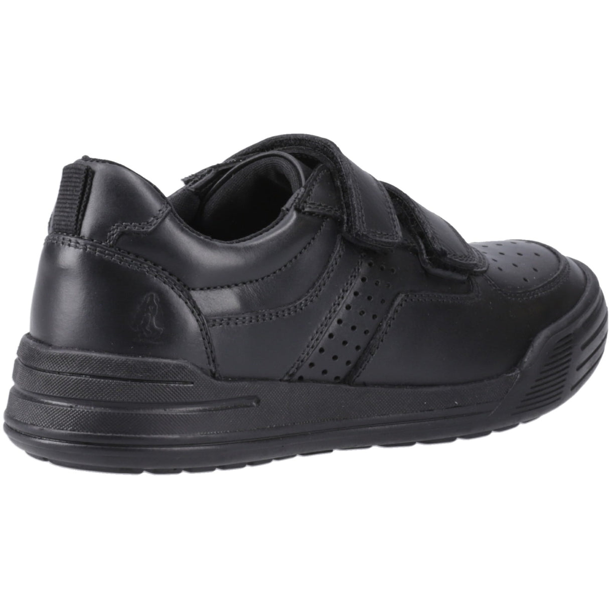 Hush Puppies Mens Sully Touch Fastening Snr Black