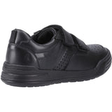 Hush Puppies Mens Sully Touch Fastening Snr Black