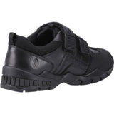 Hush Puppies Mens Tristen Touch Fastening Snr Black