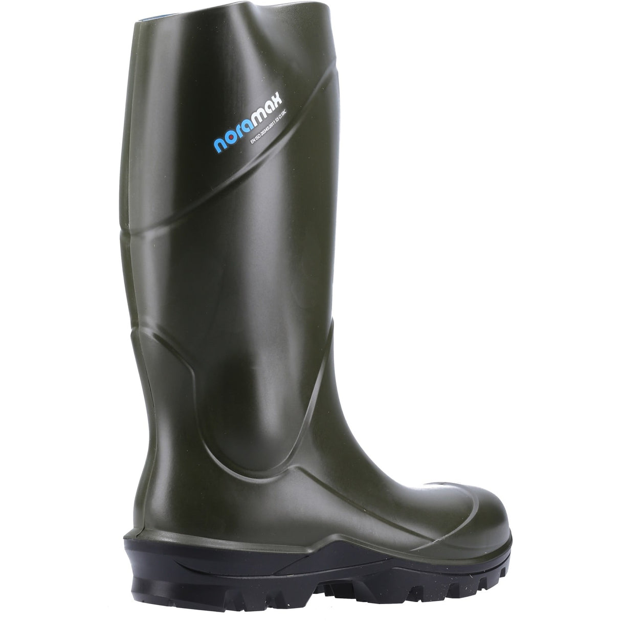 Nora Unisex Noramax Pro S5 Full Safety Polyurethane Boot Green/Black