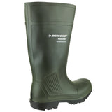 Dunlop Unisex Purofort Professional Wellington Green