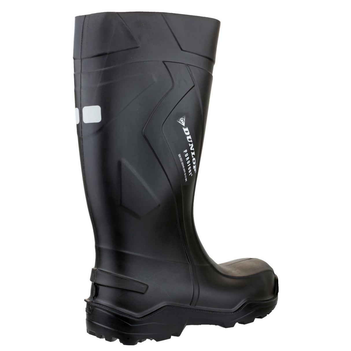 Dunlop Unisex Purofort+ Full Safety Wellington Black