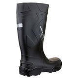 Dunlop Unisex Purofort+ Full Safety Wellington Black
