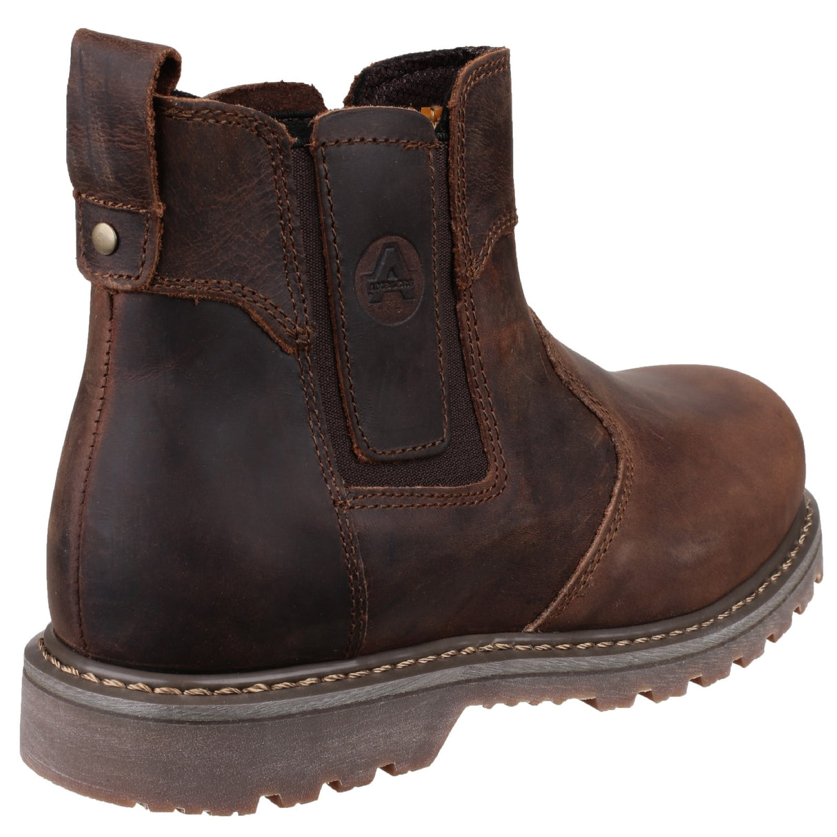 Amblers Safety Unisex FS165 Pull-On Safety Dealer Brown