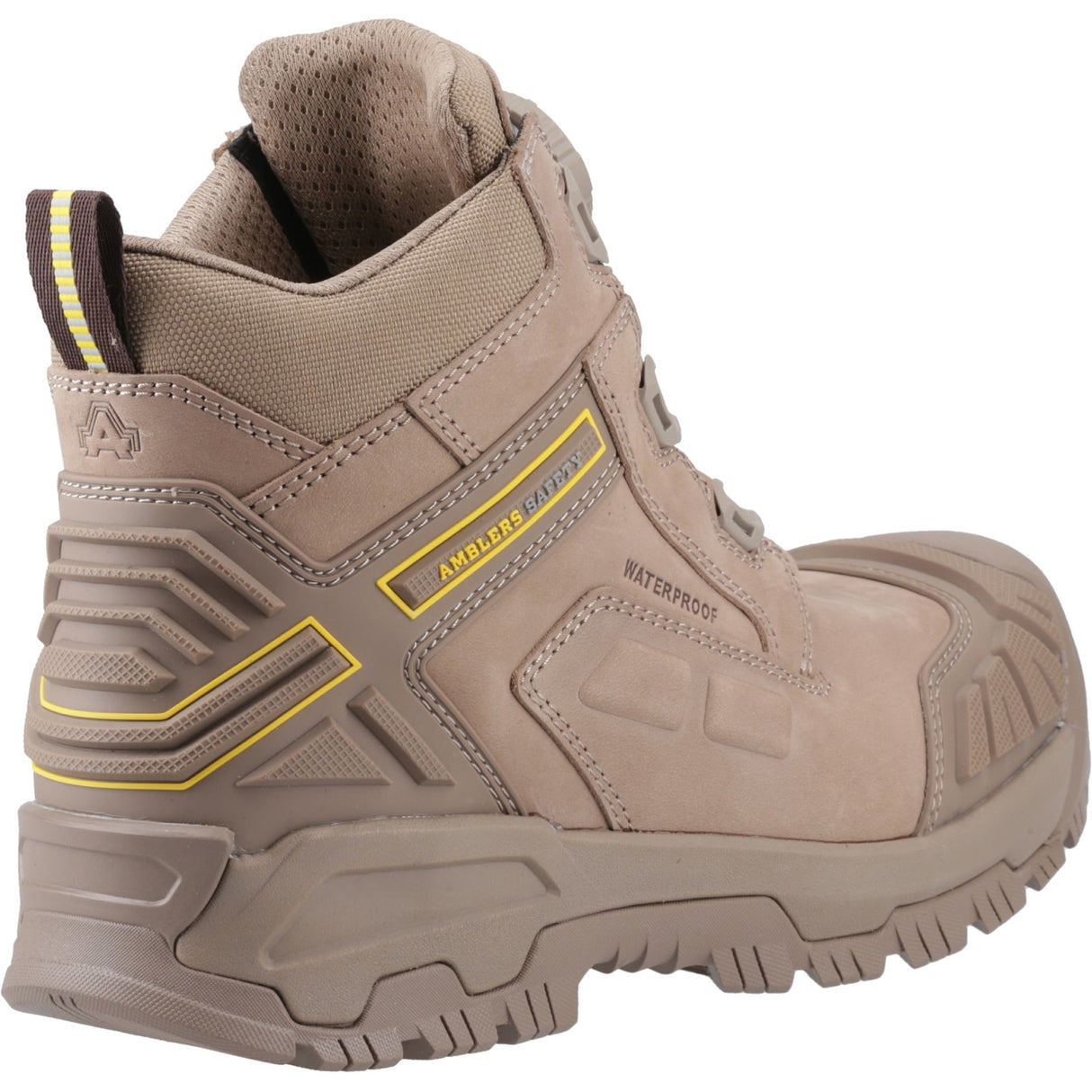 Amblers Safety Mens 966 Demolition Safety Boot Stone