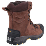 Amblers Safety Mens AS995 Pillar Hi-leg Safety Boot Brown