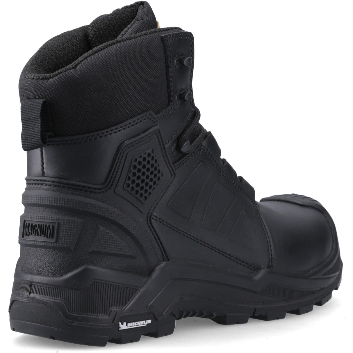 Magnum Mens Storm Force 6" Waterproof Safety Footwear Black
