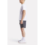 Reebok Mens CODY SMALL LOGO CREW NECK SS TEE WHITE